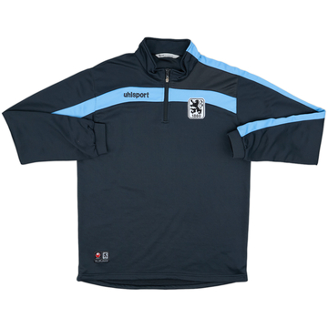2014-15 1860 Munich Uhlsport 1/4 Zip Track Jacket - 9/10 - (L)