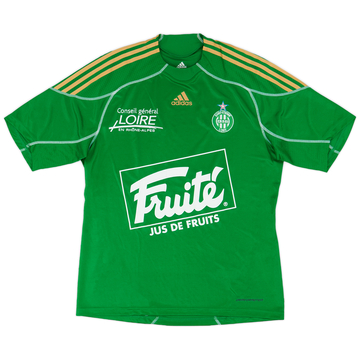 2009-10 Saint Etienne Player Issue Home Shirt - 8/10 - (L)