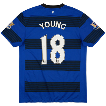 2011-13 Manchester United Away Shirt Young #18 - 7/10 - (M)