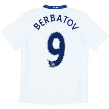 2008-10 Manchester United Away Shirt Berbatov #9 - 7/10 - (S)
