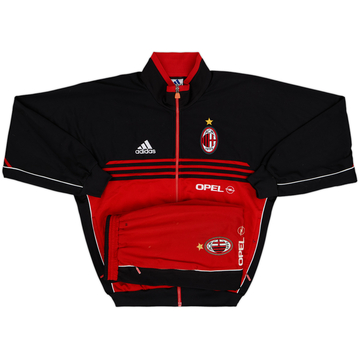 2000-02 AC Milan adidas Tracksuit - 5/10 - (S/M)