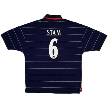 1999-00 Manchester United Away Shirt Stam #6 - 8/10 - (XL)