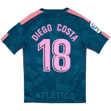 2017-18 Atletico Madrid Third Shirt Diego Costa #18 - 5/10 - (S)