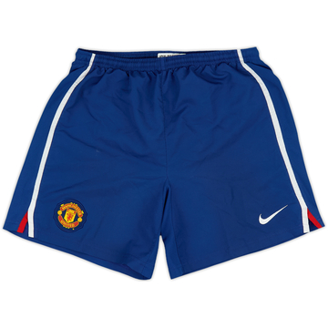 2008-09 Manchester United Third Shorts - 9/10 - (XL.Boys)