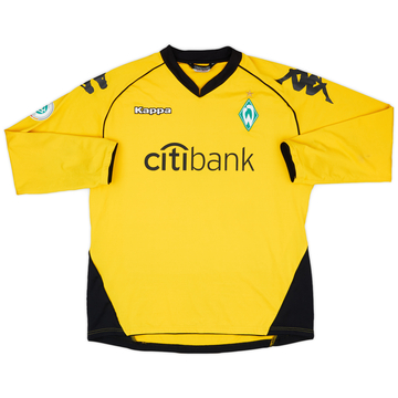 2007-08 Werder Bremen II Match Issue GK Shirt #1