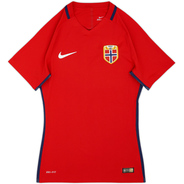 2016-18 Norway Authentic Home Shirt - 8/10 - (S)