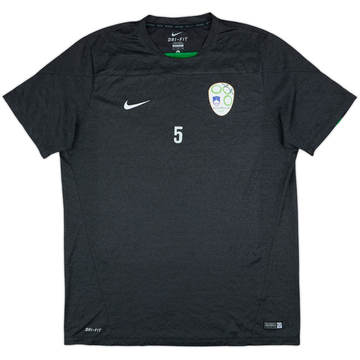 2014-15 Slovenia Player Issue Nike Training Shirt #5 - 8/10 - (XL)