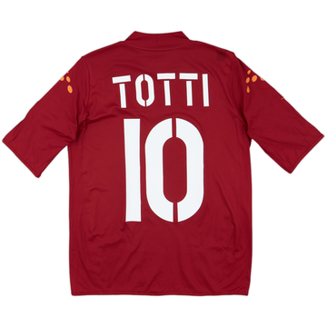 2003-04 Roma Home Shirt Totti #10 - 7/10 - (S)