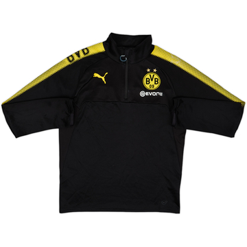 2017-18 Borussia Dortmund Puma 1/4 Zip Drill Top - 5/10 - (S)