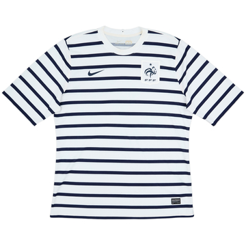 2011-12 France Authentic Away Shirt - 7/10 - (XXL)