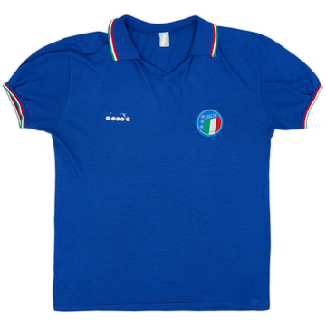 1986-91 Italy Home Shirt - 5/10 - (XL)