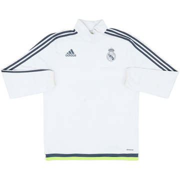 2015-16 Real Madrid adidas 1/4 Zip Drill Top - 5/10 - (M)