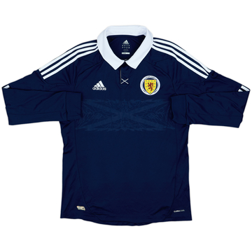 2011-13 Scotland Home L/S Shirt - 8/10 - (L)