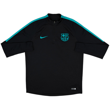2016-17 Barcelona Nike 1/4 Zip Drill Top - 8/10 - (L)