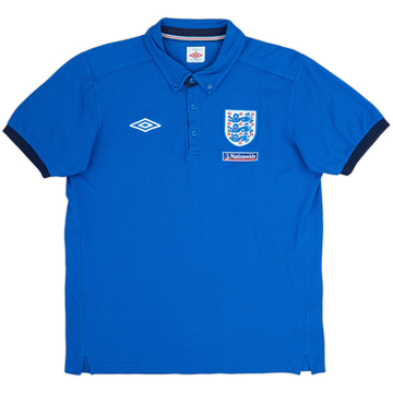 2010-12 England Umbro Polo Shirt - 9/10 - (L)