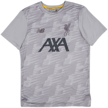 2019-20 Liverpool New Balance Training Shirt - 8/10 - (S)