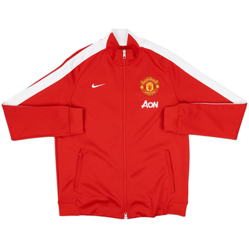2014-15 Manchester United Nike Track Jacket - 9/10 - (L)