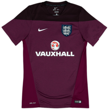2014-15 England Nike Training Shirt - 8/10 - (S)