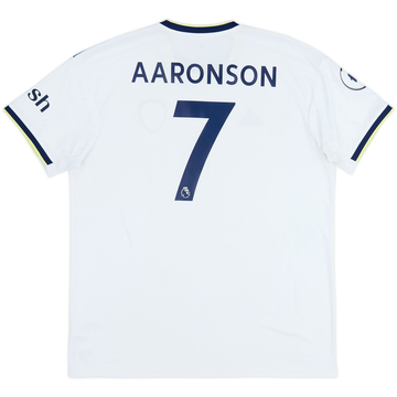 2022-23 Leeds United Home Shirt Aaronson #7 - 10/10 - (XL)