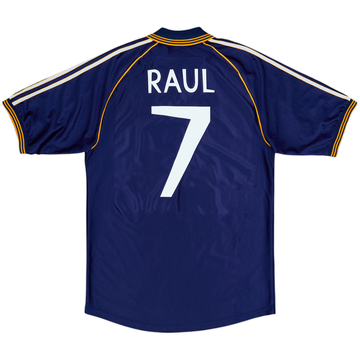 1998-99 Real Madrid Third Shirt Raul #7 - 8/10 - (L)