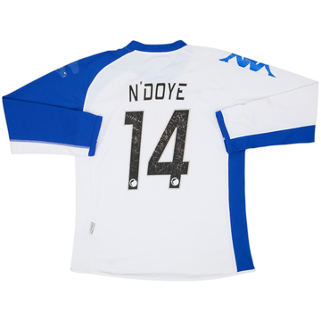 2010-11 FC Copenhagen European Home L/S Shirt N'Doye #14 - 5/10 - (L)