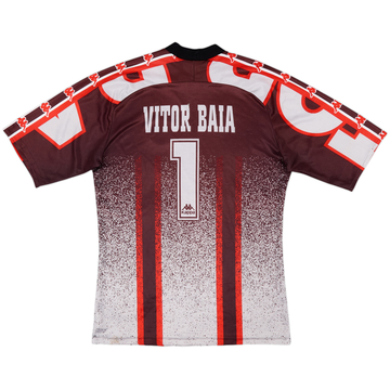 1996-97 Barcelona Basic GK S/S Shirt Vitor Baia #1 - 5/10 - (M)