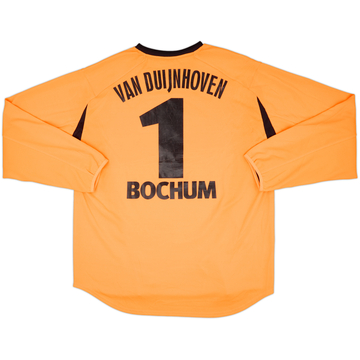 2003-04 VfL Bochum GK Shirt van Duijnhoven #1 - 8/10 - (XL)