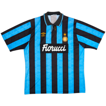 1992-94 Inter Milan Home Shirt - 6/10 - (XL)