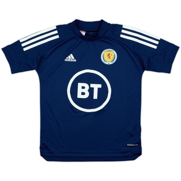 2019-20 Scotland adidas Training Shirt - 10/10 - (S.Boys)