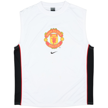 2004-05 Manchester United Nike Training Vest - 7/10 - (XL)