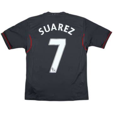 2011-12 Liverpool Away Shirt Suarez #7 - 6/10 - (M.Boys)
