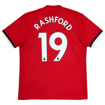 2017-18 Manchester United Home Shirt Rashford #19 - 5/10 - (L)