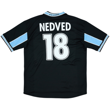 1998-99 Lazio Away Shirt Nedved #18 - 6/10 - (XL)