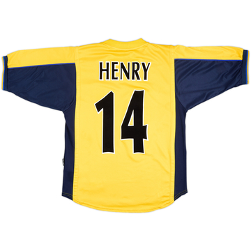 1999-01 Arsenal Away Shirt Henry #14 - 8/10 - (S)