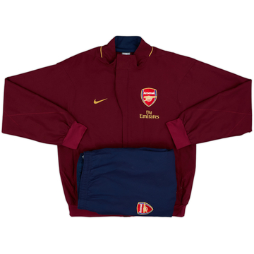 2007-08 Arsenal Nike Tracksuit - 6/10 - (M)