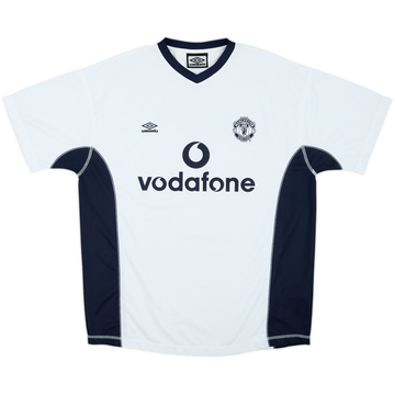 2000-01 Manchester United Umbro Training Shirt - 9/10 - (L)
