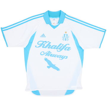 2001-02 Olympique Marseille Home Shirt - 8/10 - (M)