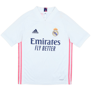 2020-21 Real Madrid Home Shirt - 4/10 - (L.Boys)