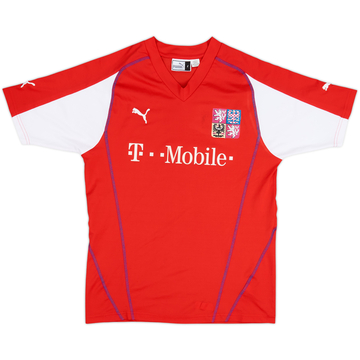 2004-05 Czech Republic Basic Home Shirt - 5/10 - (L)