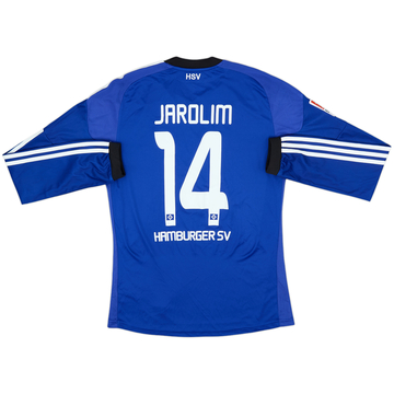 2010-11 Hamburg Player Issue Away L/S Shirt Jarolim #14 - 10/10 - (M)