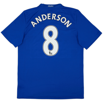 2008-09 Manchester United Third Shirt Anderson #8 - 8/10 - (S)