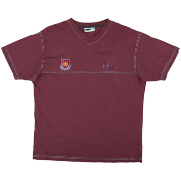 1999-00 West Ham Fila Leisure Shirt - 9/10 - (L)
