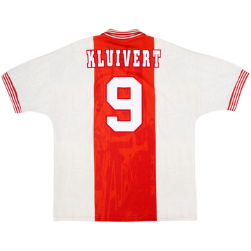 1996-97 Ajax Home Shirt Kluivert #9 - 6/10 - (XL)