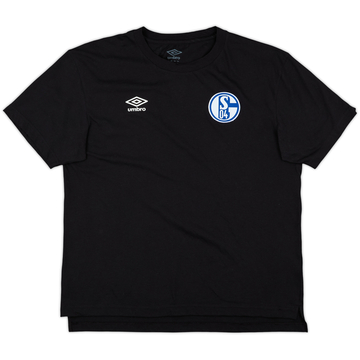 2018-19 Schalke Umbro Cotton Tee - 9/10 - (L)