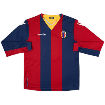 2011-12 Bologna Youth Match Issue Home L/S Shirt #11