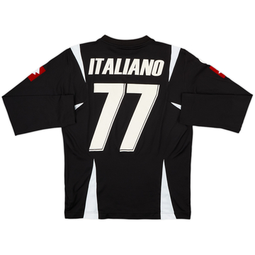 2010-11 Padova Match Issue Away L/S Shirt Italiano #77