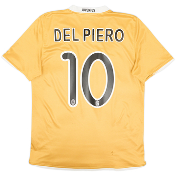 2008-09 Juventus Away Shirt Del Piero #10 - 4/10 - (M)