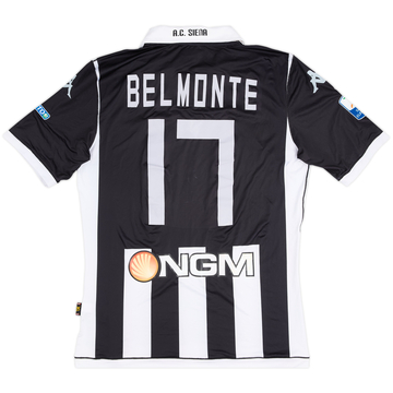 2013-14 Siena Match Issue Home Shirt Belmonte #17