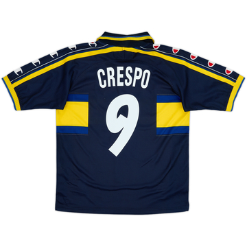 1999-00 Parma Away Shirt Crespo #9 - 8/10 - (M)