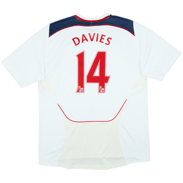 2008-09 Bolton Home Shirt Davies #14 - 6/10 - (XL)